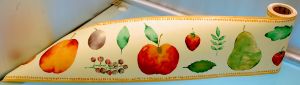 BORDURE ADHÉSIVE FRUITS NATURELS