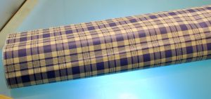 PLASTICA ADESIVA MADRAS-BLUE
