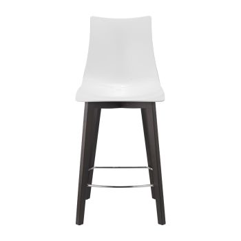 NATUREL ZEBRA-ANTISHOCK-HOCKER H.68 oder H.78 cm VON SCAB 