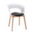 NATURAL MISS B ANTISHOCK ARMCHAIR WITH CUSHION BY SCAB