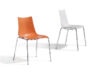 CHAIR ZEBRA TECHNOPOLYMER 4 LEGS OF SCAB