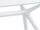 RECHTECKIGES TOP IN EINEM TEMPERIERTEN GLAS cm. 140x85