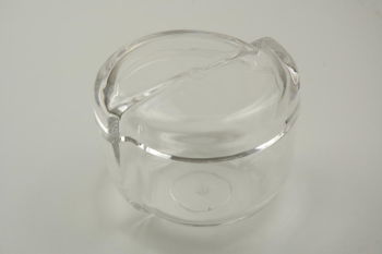 Transparente weiße Baumwolle jar Tür.