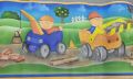 KLEBENDE BORDÜRE ARBEITSFELD