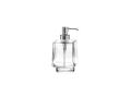 SOAP DISPENSER TOUCH FOR / DIVO CLEAR GLASS. / CHROME