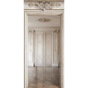 RIVESTIMENTI MURALI INTERNO IN VELLUTO PROSPETTIVA HAUSSMANN