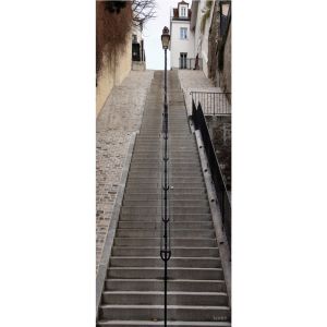 PARETI DI VELLUTO COSTUME E PORTE SCALE DI MONTMARTRE