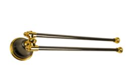 PORTA SALVIETTE  CAMPANILE ORO NERO
