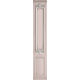 DECORO IN LEGNO PASTELLO HAUSSMANIANO PANELLO IN POLVERE ROSA DA 57CM 