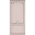 PANNELLO  IN LEGNO PASTELLO HAUSSMANIANO  COLORE  POLVERI ROSA DA 138 cm