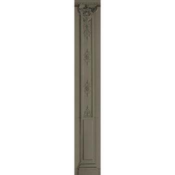 PANNELLO  DECORATO HAUSSMANNIANO GRIGIO  45 CM 