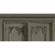 DECORO  HAUSSMANIANO DOPPIA PORTA COLORE GRIGIO 138 cm