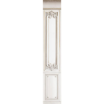 CARTA DA PARATI PANNELLO DECORATIVO IN LEGNO HAUSSMANNIANO DA  57 cm