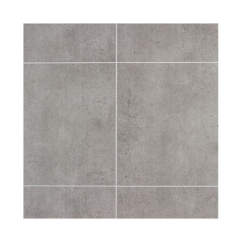PANNELLO DECO PREMIUM CONCRETE GRIGIO CON COLLA 2,60 M 
