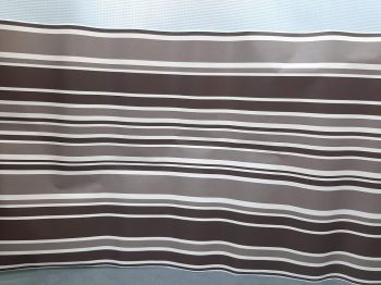 BROWN STRIPS ADHESIVE BORDER