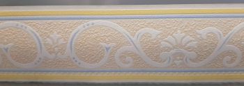 BORDER ADHESIVE EMBOSSED DIM. 6 H X 4.5 MT.