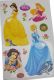 STICKER MURALE DISNEY PRINCESS  DIM: 50 X 30 CM