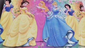 TAPETEN BORDÜRE DISNEY PRINCESS 5 MT X 53H CM