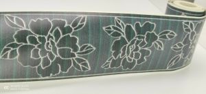 BORDURE ADHÉSIVE AVEC FLEURS DIM : 5 MT X 8 H CM