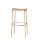 TRICK WOOD STOOL H. 65 BY SCAB