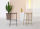 TRICK WOOD STOOL H. 65 BY SCAB
