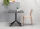 TABLE ECO PLATEAU LISSE FIXE 80X80 BY SCAB