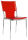 SEDIA IN METTALO CROMATO + ECOPELLE 837-C4135