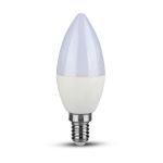 Lampadina LED Chip Samsung E14 7W Candela 3000K Bianco caldo