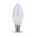 Lampadina LED Chip Samsung E14 7W Candela 3000K Bianco caldo