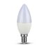 Lampadina LED Chip Samsung E14 7W Candela 4000K Bianco naturale