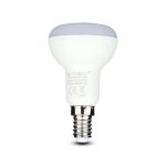 Lampadina LED Chip Samsung E14 6W R50 4000K Bianco naturale