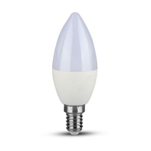 Lampadina LED Chip Samsung E14 5,5W Candela 3000K Bianco caldo