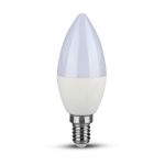 Lampadina LED Chip Samsung E14 5,5W Candela 6400K Bianco freddo 