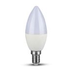 Lampadina LED Chip Samsung E14 4,5W A++ Candela 6400K Bianco freddo
