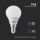 Lampadina LED Chip Samsung E14 4,5W A++ P45 6400K Bianco freddo