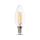 Lampadina LED Chip Samsung E14 4W Candela Filamento 2700K Bianco caldo