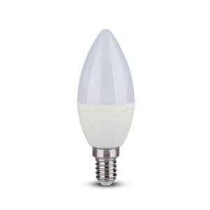 Lampadina LED E14 3,5W a Candela con Telecomando RGB + 4000K Bianco naturale