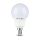 Lampadina LED E14 3,5W P45 con Telecomando RGB + 4000K Bianco naturale