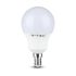 Lampadina LED E14 3,5W P45 con Telecomando RGB + 4000K Bianco naturale