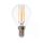 Lampadina LED E14 6W P45 Filamento 2700K Bianco caldo