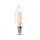 Lampadina LED E14 6W 130LM/W Filamento A++ 3000K Bianco caldo