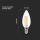 Lampadina LED E14 4W Candela Filamento 2700K Bianco caldo