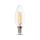 Lampadina LED E14 4W Candela Filamento 2700K Bianco caldo