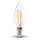 Lampadina LED E14 4W Candela Filamento 4000K  Bianco naturale