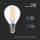 Lampadina LED E14 4W P45 Filamento 4000K Bianco naturale