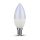 Lampadina LED E14 5,5W Candela 2700K (Box 3 Pezzi) Bianco caldo