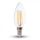 Lampadina LED E14 6W Candela Filamento 4000K Bianco naturale