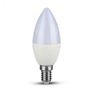 Lampadina LED Chip Samsung E14 5.5W Candela 4000K Dimmerabile Bianco naturale