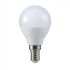 Lampadina LED E14 5,5W P45 6400K Bianco freddo