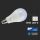 Lampadina LED Chip Samsung E27 15W A65 3000K Bianco caldo